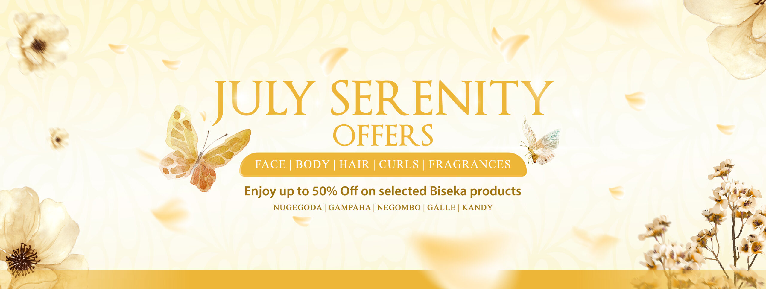 July Serenity Web Banner