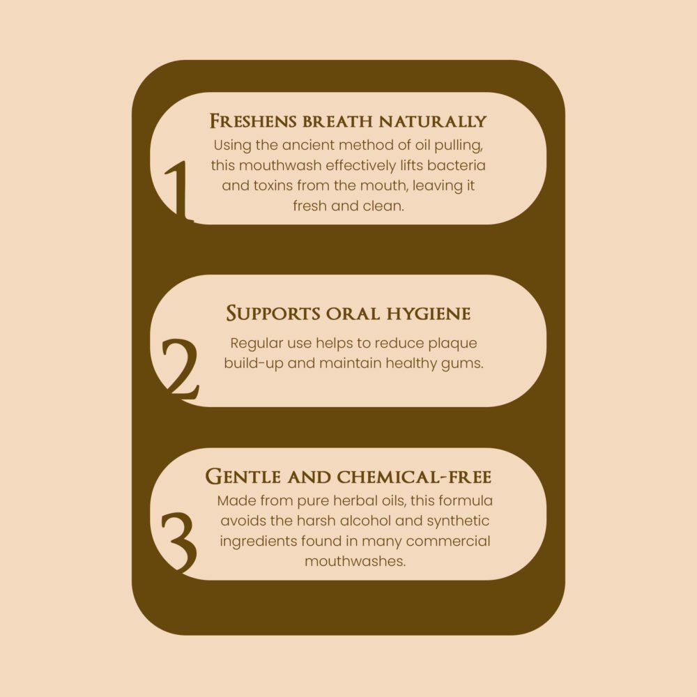 Biseka Oil Pulling Mouth Wash - Image 3
